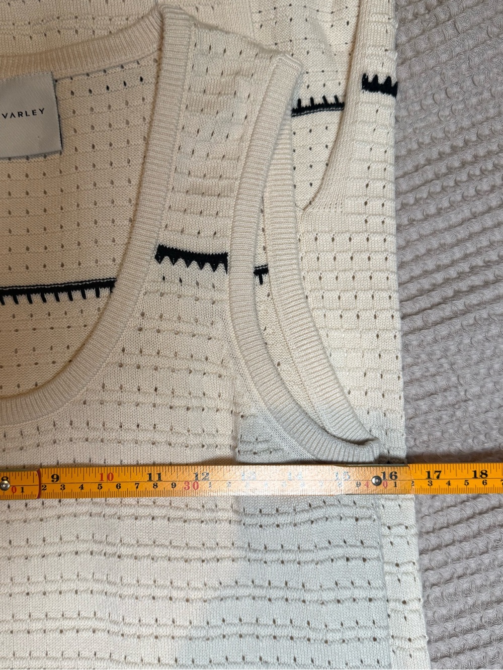 Varley Scott Knit Midi Dress Birch S - Picture 12 of 15